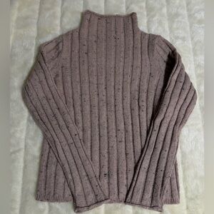 Madewell Soft Pink Ribbed Sweater